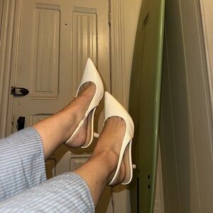 Elegant White Women's Heels
